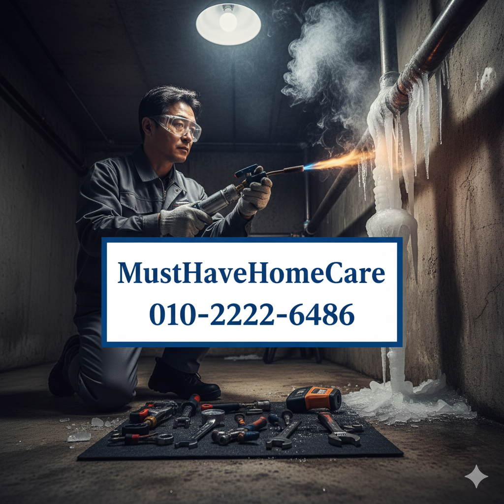 MustHaveHomeCare의 신속한 누수탐지 현장 도착 (수도요금 폭탄 해결)