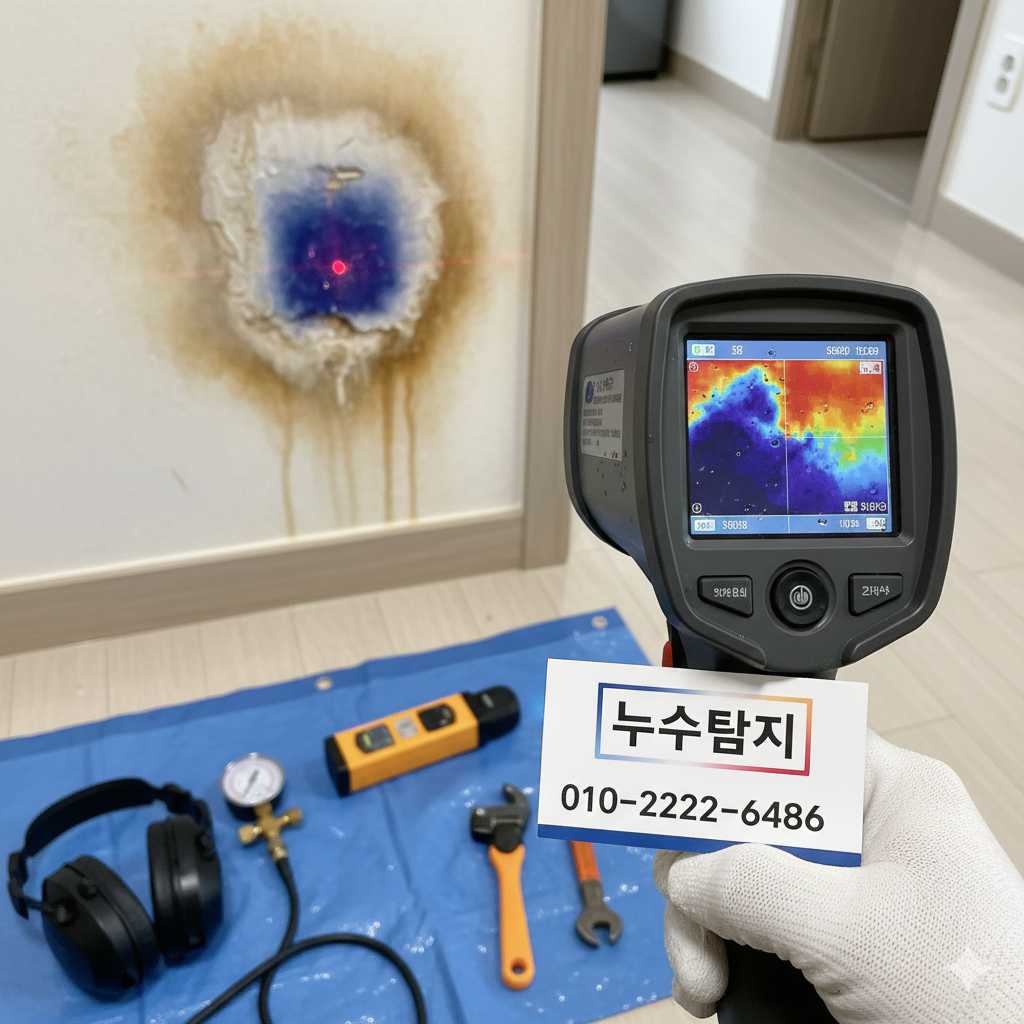 MustHaveHomeCare의 신속한 누수탐지 현장 도착 (수도요금 폭탄 해결)