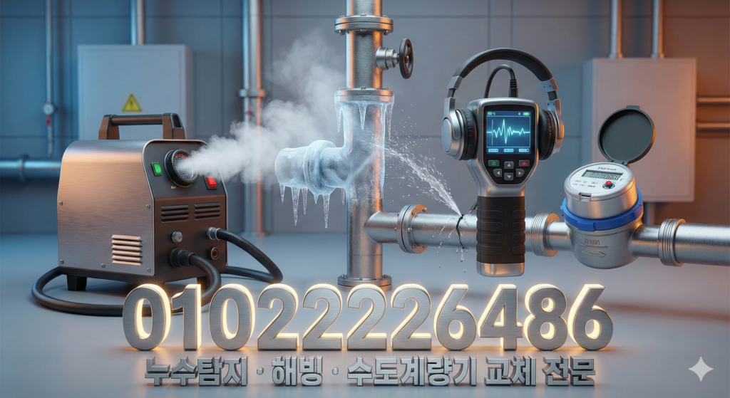 머스트해브홈케어 누수탐지 언수도 해빙 동파 계량기 교체 전문 010-2222-6486