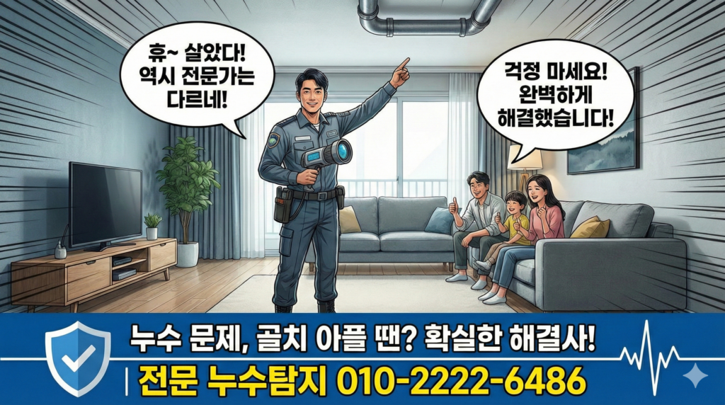 머스트 해브 홈케어 누수탐지 전문업체 문의전화 01022226486